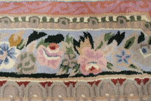 Load image into Gallery viewer, Ivory Rug with Center Medallion – Hand-Woven Wool – 8' x 11'