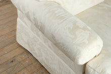 Load image into Gallery viewer, Traditional Damask Upholstered Sleeper Sofa with Rolled Arms
