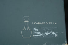 Load image into Gallery viewer, Cristal JG Durand France Lead Crystal Decanter 075L Cut Glass With Stopper Box