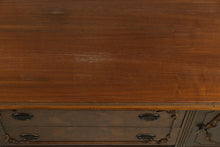 Load image into Gallery viewer, Vintage Jacobean Style Walnut Buffet Sideboard Server Cabinet - Online Only