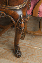 Load image into Gallery viewer, Antique Renaissance Revival Dining Set Circa 1910–1925 with 6 Chairs and Leaves