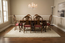 Load image into Gallery viewer, Antique Renaissance Revival Dining Set Circa 1910–1925 with 6 Chairs and Leaves