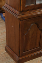 Load image into Gallery viewer, Jamestown Sterling Solid Cherry Lighted China Cabinet