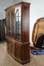 Load image into Gallery viewer, Jamestown Sterling Solid Cherry Lighted China Cabinet
