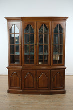 Load image into Gallery viewer, Jamestown Sterling Solid Cherry Lighted China Cabinet