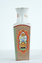 Load image into Gallery viewer, Japanese Imari Porcelain Vase with Floral and Bird Panels