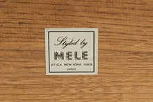 Load image into Gallery viewer, Vintage Mele Japan Wooden Musical Jewelry Box Carved Four Door Chest