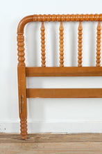 Load image into Gallery viewer, Vintage Jenny Lind Style Full Size Spindle Wood Headboard