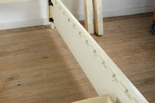 Load image into Gallery viewer, Jofran Full Size Storage Bed Cream Painted Wood Panel Headboard with Drawer