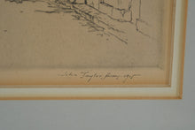Load image into Gallery viewer, John Taylor Arms The Rose Beauvais 1925 Original Etching French Church Series