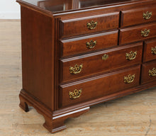 Load image into Gallery viewer, Jordan Cherry Chippendale Dresser with Folding Mirror – by American Drew