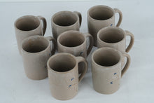 Load image into Gallery viewer, Jugtown Pottery Stoneware Pitcher and Mug Set with Cobalt Floral Motif