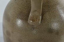 Load image into Gallery viewer, Antique Stoneware Jug Cobalt Blue Floral Decor 12 Inch Round 16 Inch Tall
