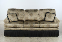 Load image into Gallery viewer, Swavelle Mill Creek Socotra Graystone Tiger Jacquard Upholstered Three-Seat Sofa