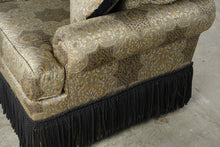 Load image into Gallery viewer, Swavelle Mill Creek Socotra Graystone Tiger Jacquard Upholstered Three-Seat Sofa