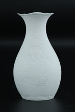 Load image into Gallery viewer, Bisque Flower Queen Porcelain Vase – Kaiser Germany, 8.75" Tall