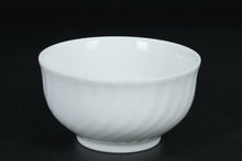 Load image into Gallery viewer, Kaiser W. Germany White Porcelain Sugar Bowl – Swirl Pattern
