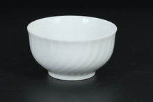 Load image into Gallery viewer, Kaiser W. Germany White Porcelain Sugar Bowl – Swirl Pattern