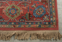 Load image into Gallery viewer, Vintage Karastan Medallion Serapi Wool Area Rug 88 x 12 USA Design 736