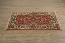 Load image into Gallery viewer, Karastan Ashara Agra Pattern Wool Area Rug 2'6 x 4 Traditional Floral Design