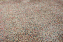 Load image into Gallery viewer, Karastan-Style Rose Medallion Wool Rug – 10′ × 12′