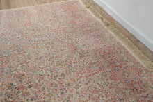 Load image into Gallery viewer, Karastan-Style Rose Medallion Wool Rug – 10′ × 12′