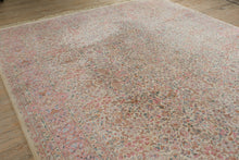 Load image into Gallery viewer, Karastan-Style Rose Medallion Wool Rug – 10′ × 12′