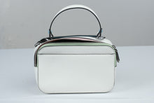 Load image into Gallery viewer, Karl Lagerfeld Paris White Pastel Stud Camera Bag Logo Strap Crossbody