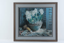 Load image into Gallery viewer, Kathye Mendes Original Pastel Still Life Floral Painting Framed 36.5 x 32.25
