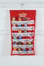 Load image into Gallery viewer, Sesame Street Mini Beans Kelloggs 1999 Plush Lot With Wall Display Organizer