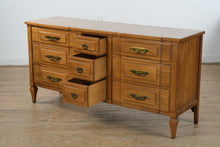 Load image into Gallery viewer, Mid-Century Milano Collection by Kent Coffey – 9-Drawer Dresser with Mirror
