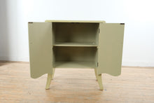Load image into Gallery viewer, Heather Ann Creations Hand Painted Floral Cabinet Bombe Accent Storage 26 Inch