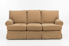Load image into Gallery viewer, Kincaid Furniture American-Made 3-Seat Sofa – Warm Camel Textured Upholstery