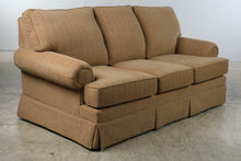 Load image into Gallery viewer, Kincaid Furniture American-Made 3-Seat Sofa – Warm Camel Textured Upholstery