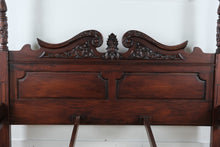 Load image into Gallery viewer, Grande Mahogany King Size Canopy Bed