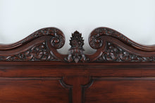 Load image into Gallery viewer, Grande Mahogany King Size Canopy Bed