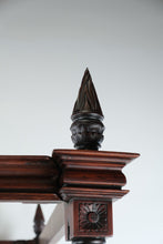 Load image into Gallery viewer, Grande Mahogany King Size Canopy Bed