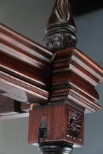 Load image into Gallery viewer, Grande Mahogany King Size Canopy Bed
