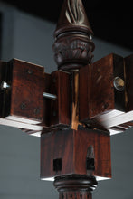 Load image into Gallery viewer, Grande Mahogany King Size Canopy Bed