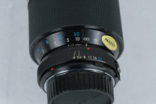 Load image into Gallery viewer, Kiron 70–210mm f/4 Macro Zoom Lens – Minolta MD Mount – Vintage Manual Focus