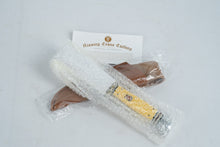 Load image into Gallery viewer, Kissing Crane KC5084 Fixed Blade Knife – Yellow Handle, Stainless, Sheath & Box