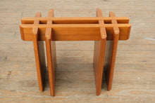 Load image into Gallery viewer, MCM Danish Teak Glass Top Side Table by Komfort