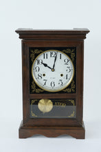 Load image into Gallery viewer, 31-Day Regulator Mantel Clock – Wood Case, Key-Wind, Working Chime
