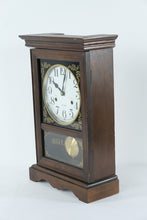 Load image into Gallery viewer, 31-Day Regulator Mantel Clock – Wood Case, Key-Wind, Working Chime