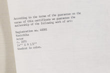 Load image into Gallery viewer, Kunichika Actor - Woodcut in Color