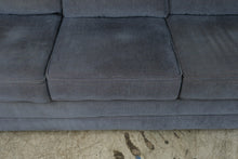 Load image into Gallery viewer, La-Z-Boy Courtney Blue Upholstered Three-Seat Sofa
