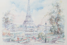 Load image into Gallery viewer, La Tour Eiffel - Parisian Watercolor