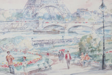 Load image into Gallery viewer, La Tour Eiffel - Parisian Watercolor