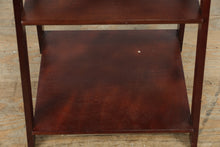 Load image into Gallery viewer, Ladder-Style Wooden Shelf with X-Back Design