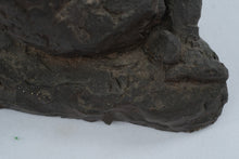 Load image into Gallery viewer, Karin Jonzen Sitting Girl Bronze Resin Figurative Sculpture Signed KJ